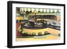 Iceland Restaurant Cocktail Lounge, New York-null-Framed Art Print