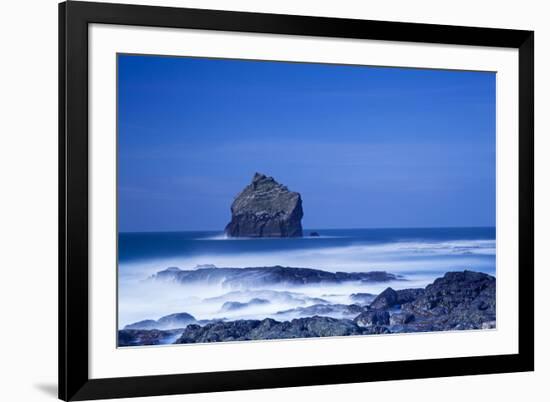 Iceland, Reykjanesviti. the Rugged Coastline at Reykjanesviti.-Katie Garrod-Framed Photographic Print