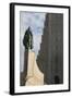 Iceland, Reykjavik, Hallgrimskirkja Church, Statue of Leif Eriksson.-Bill Young-Framed Photographic Print