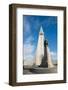 Iceland. Reykjavik. Hallgrimskirkja. Statue of Leif Eriksson-Inger Hogstrom-Framed Photographic Print