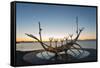 Iceland, Reykjavik, Solfar (Sun Voyager)-Christian Kober-Framed Stretched Canvas