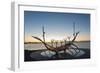 Iceland, Reykjavik, Solfar (Sun Voyager)-Christian Kober-Framed Photographic Print