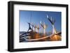 Iceland, Reykjavik, Solfar (Sun Voyager)-Christian Kober-Framed Photographic Print