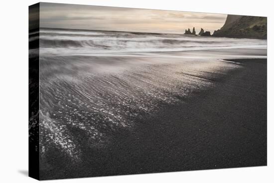 Iceland, Reynisfjara Beach-John Ford-Stretched Canvas