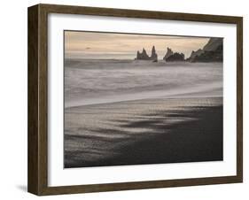 Iceland, Reynisfjara Beach-John Ford-Framed Photographic Print