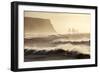 Iceland, Reynisfjara. Waves Breaking on Reynisfjara Beach-Katie Garrod-Framed Photographic Print