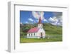 Iceland. Reyniskirkja Church Near Black Beach , 1929 an Old Wooden Church Religion-Bill Bachmann-Framed Photographic Print