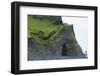 Iceland. Reyniskirkja Cliffs and Rocks of the Black Beach in South Iceland-Bill Bachmann-Framed Photographic Print