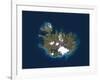 Iceland, Satellite Image-PLANETOBSERVER-Framed Photographic Print