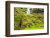 Iceland. Seljalandsfoss. Gljufrabui Waterfall-Inger Hogstrom-Framed Photographic Print