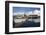 Iceland, Siglufjordur. Boats moored at pier.-Bill Young-Framed Photographic Print