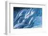 Iceland, Skaftafell National Park, Blue details of Vatnajokull Ice Caves.-Ellen Goff-Framed Photographic Print