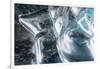 Iceland, Skaftafell National Park, Ice details of the Vatnajokull Ice Caves.-Ellen Goff-Framed Photographic Print