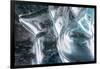 Iceland, Skaftafell National Park, Ice details of the Vatnajokull Ice Caves.-Ellen Goff-Framed Photographic Print