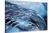 Iceland, Skaftafell National Park, Ice details of the Vatnajokull Ice Caves.-Ellen Goff-Stretched Canvas