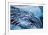 Iceland, Skaftafell National Park, Ice details of the Vatnajokull Ice Caves.-Ellen Goff-Framed Photographic Print