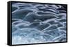 Iceland, Skaftafell National Park, Ice details of the Vatnajokull Ice Caves.-Ellen Goff-Framed Stretched Canvas