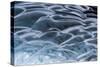 Iceland, Skaftafell National Park, Ice details of the Vatnajokull Ice Caves.-Ellen Goff-Stretched Canvas