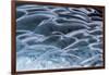 Iceland, Skaftafell National Park, Ice details of the Vatnajokull Ice Caves.-Ellen Goff-Framed Photographic Print