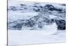 Iceland, Skaftafell National Park, Jokulsarlon. Chunks of ice from the Vatnajokull Glacier.-Ellen Goff-Stretched Canvas