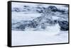 Iceland, Skaftafell National Park, Jokulsarlon. Chunks of ice from the Vatnajokull Glacier.-Ellen Goff-Framed Stretched Canvas