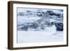 Iceland, Skaftafell National Park, Jokulsarlon. Chunks of ice from the Vatnajokull Glacier.-Ellen Goff-Framed Photographic Print