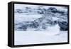 Iceland, Skaftafell National Park, Jokulsarlon. Chunks of ice from the Vatnajokull Glacier.-Ellen Goff-Framed Stretched Canvas