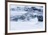 Iceland, Skaftafell National Park, Jokulsarlon. Chunks of ice from the Vatnajokull Glacier.-Ellen Goff-Framed Premium Photographic Print