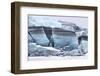 Iceland, Skaftafell National Park, Skaftafelljokull Glacier. Huge chunks of glacial ice.-Ellen Goff-Framed Photographic Print