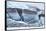 Iceland, Skaftafell National Park, Skaftafelljokull Glacier. Huge chunks of glacial ice.-Ellen Goff-Framed Stretched Canvas