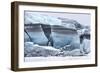 Iceland, Skaftafell National Park, Skaftafelljokull Glacier. Huge chunks of glacial ice.-Ellen Goff-Framed Photographic Print