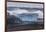 Iceland, Skaftafell National Park, Surf hits glacial ice on a black sand beach.-Ellen Goff-Framed Photographic Print