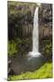 Iceland, Skaftafell National Park, Svartifoss, Black Falls.-Ellen Goff-Mounted Photographic Print