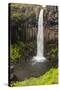 Iceland, Skaftafell National Park, Svartifoss, Black Falls.-Ellen Goff-Stretched Canvas