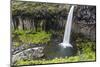 Iceland, Skaftafell, Svartifoss Waterfall-Gavriel Jecan-Mounted Photographic Print