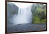 Iceland. Skogafoss Waterfall Famous Falls in South Iceland. at the Skoga River-Bill Bachmann-Framed Photographic Print