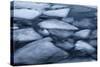 Iceland, South Iceland, Ice Deatails at Jokulsarlon Lagoon-Fortunato Gatto-Stretched Canvas