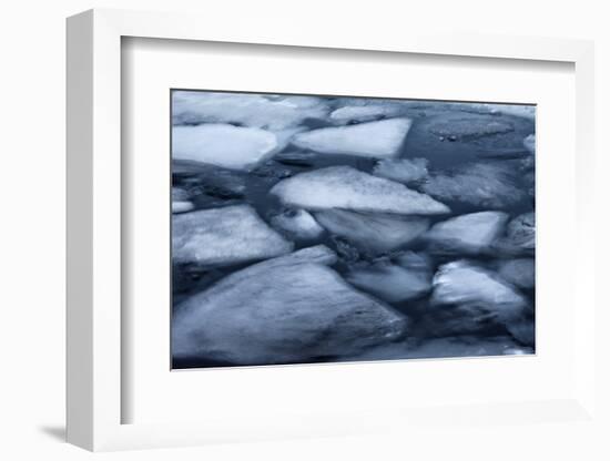 Iceland, South Iceland, Ice Deatails at Jokulsarlon Lagoon-Fortunato Gatto-Framed Photographic Print