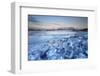 Iceland, South Iceland, Jokulsarlon Lagoon During the First Light of Sunrise-Fortunato Gatto-Framed Photographic Print