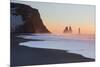 Iceland, South Iceland, the Black Beach of Vik-Alessandro Carboni-Mounted Photographic Print