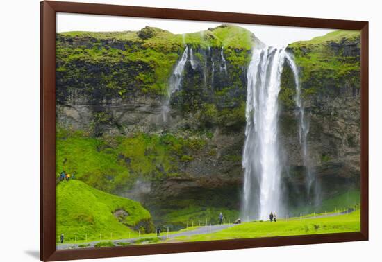 Iceland. South. Seljalandsfoss Waterfall-Inger Hogstrom-Framed Photographic Print