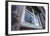 Iceland, Southern Land, Church Reflected in a House Window-Gavriel Jecan-Framed Photographic Print