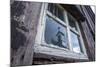 Iceland, Southern Land, Church Reflected in a House Window-Gavriel Jecan-Mounted Photographic Print