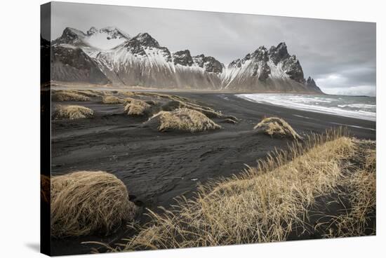 Iceland, Stokknes, Mt. Vestrahorn-John Ford-Stretched Canvas