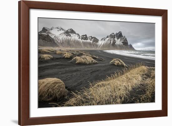 Iceland, Stokknes, Mt. Vestrahorn-John Ford-Framed Photographic Print