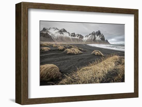 Iceland, Stokknes, Mt. Vestrahorn-John Ford-Framed Photographic Print