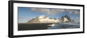 Iceland Vestrahorn Mountain In Stokksnes-Philippe Manguin-Framed Photographic Print