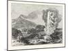 Iceland: View of a Geyser or Hot Fountain-null-Mounted Giclee Print