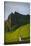 Iceland. Vik I Myrdal. Church on the Hill-Inger Hogstrom-Stretched Canvas