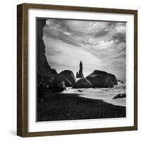 Iceland Vik Rocks-Nina Papiorek-Framed Photographic Print